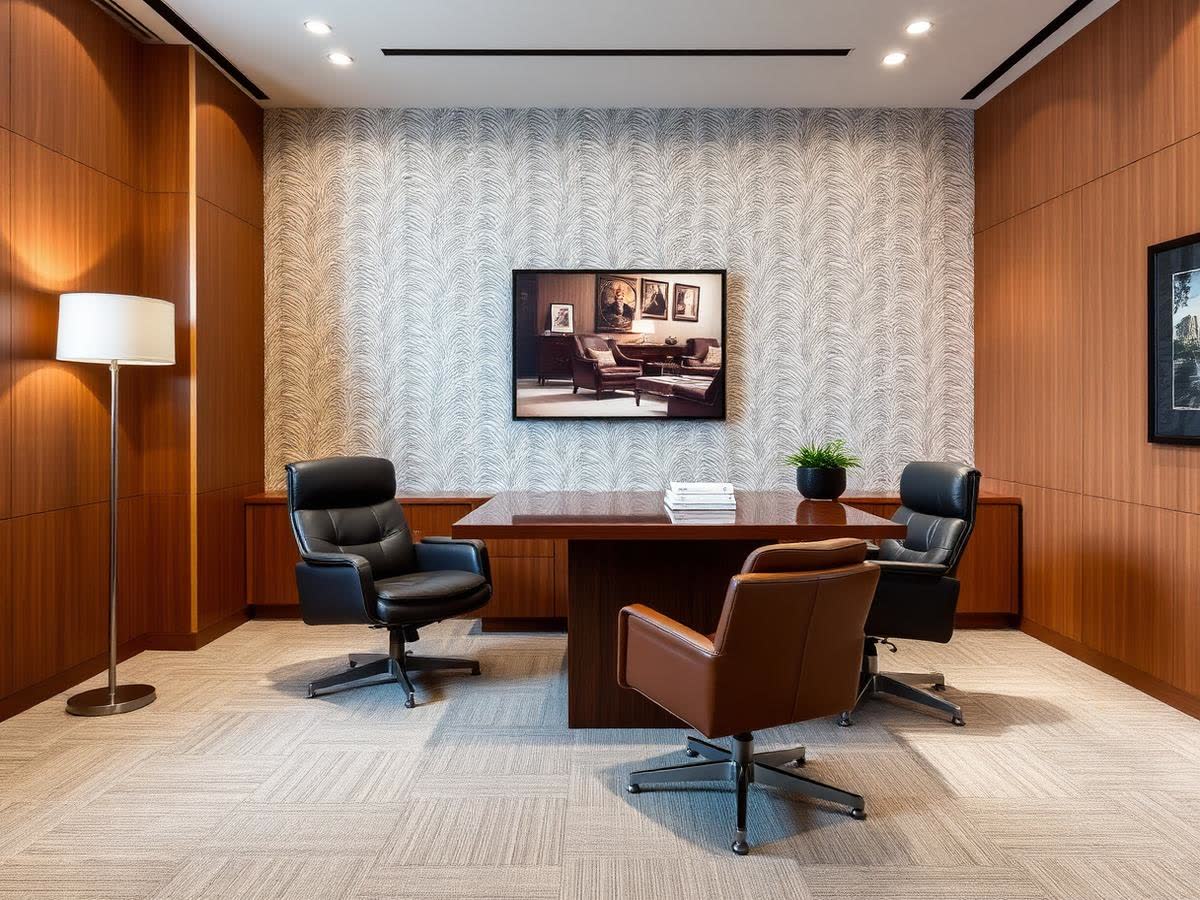 Offices interior design project by Vardhman Handloom